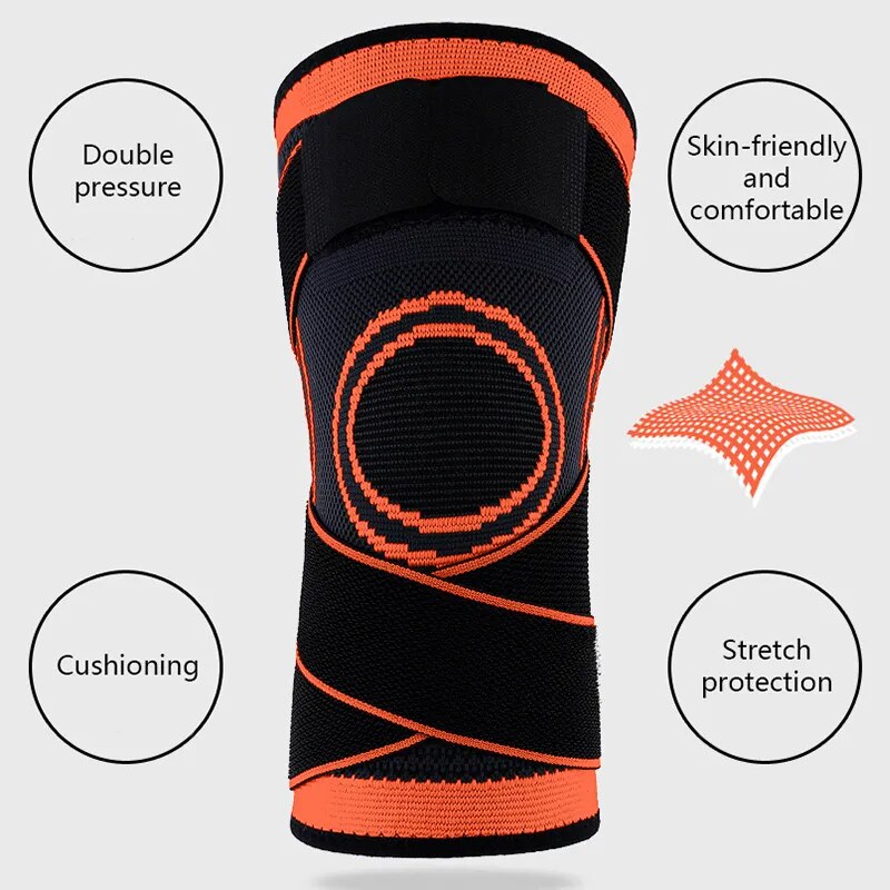 1pc Comfortable Knee Brace For Arthritis And Joint Support Compression  Sleeve For Men And Women Nylon Breathable Strap For Fitness, Check Out  Today's Deals Now